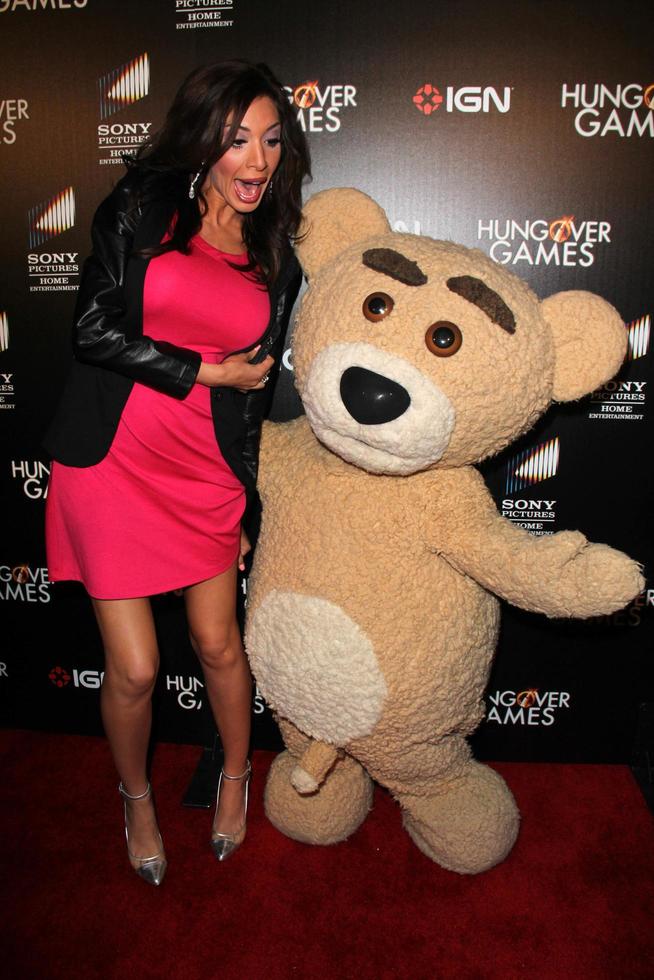LOS ANGELES, FEB 11 - Farrah Abraham at the The Hungover Games Premiere