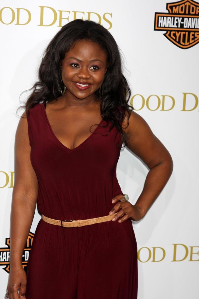 LOS ANGELES, FEB 14 - Hope Olaide Wilson arrives at the Act of Valor LA