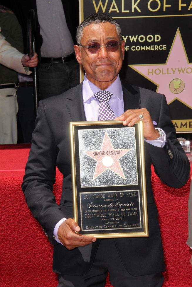 LOS ANGELES, APR 29 -  Giancarlo Esposito at the Giancarlo Esposito Star on the Hollywood Walk of Fame at Hollywood Blvd on April 29, 2014 in Los Angeles, CA photo