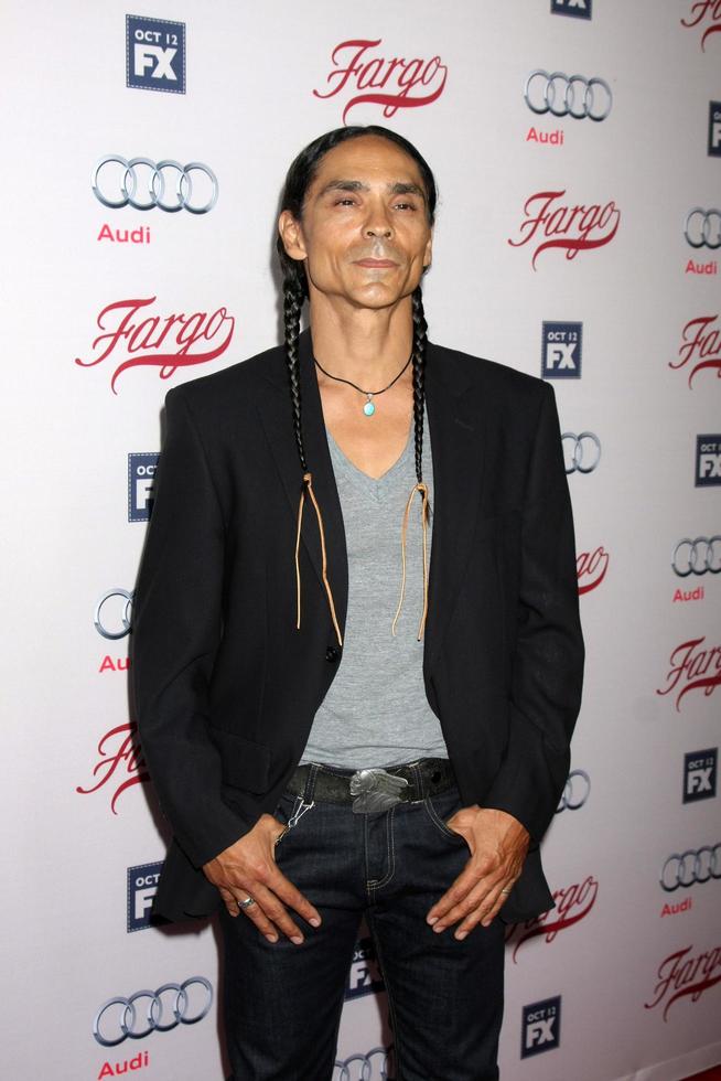 LOS ANGELES, OCT 7 -  Zahn McClarnon at the Fargo Season 2 Premiere Screening at the ArcLight Hollywood Theaters on October 7, 2015 in Los Angeles, CA photo