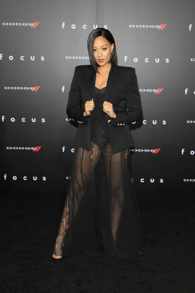 LOS ANGELES, FEB 24 -  Tia Mowry at the Focus Premiere at TCL Chinese Theater on February 24, 2015 in Los Angeles, CA photo