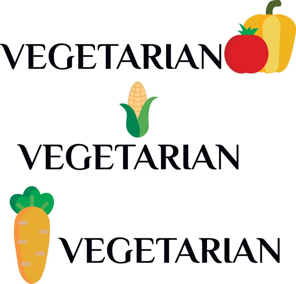 plantilla de diseño de logotipo vectorial. señal de comida orgánica vector