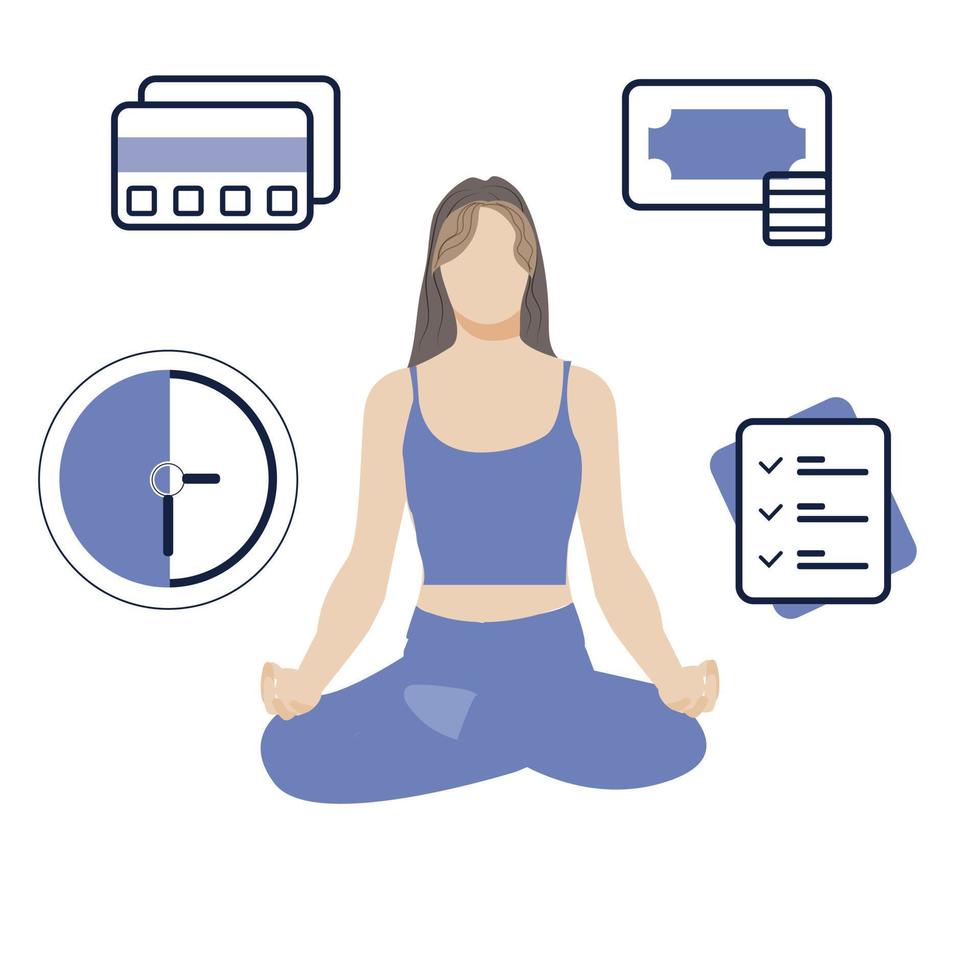 productive master, productivy and project management skill, multitasking work and time management skill, multitasking work vector