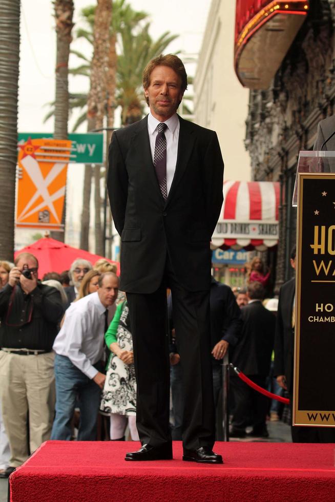 LOS ANGELES, JUN 24 -  Jerry Bruckheimer at the Jerry Bruckheimer Star on the Hollywood Walk of Fame at the El Capitan Theater on June 24, 2013 in Los Angeles, CA photo