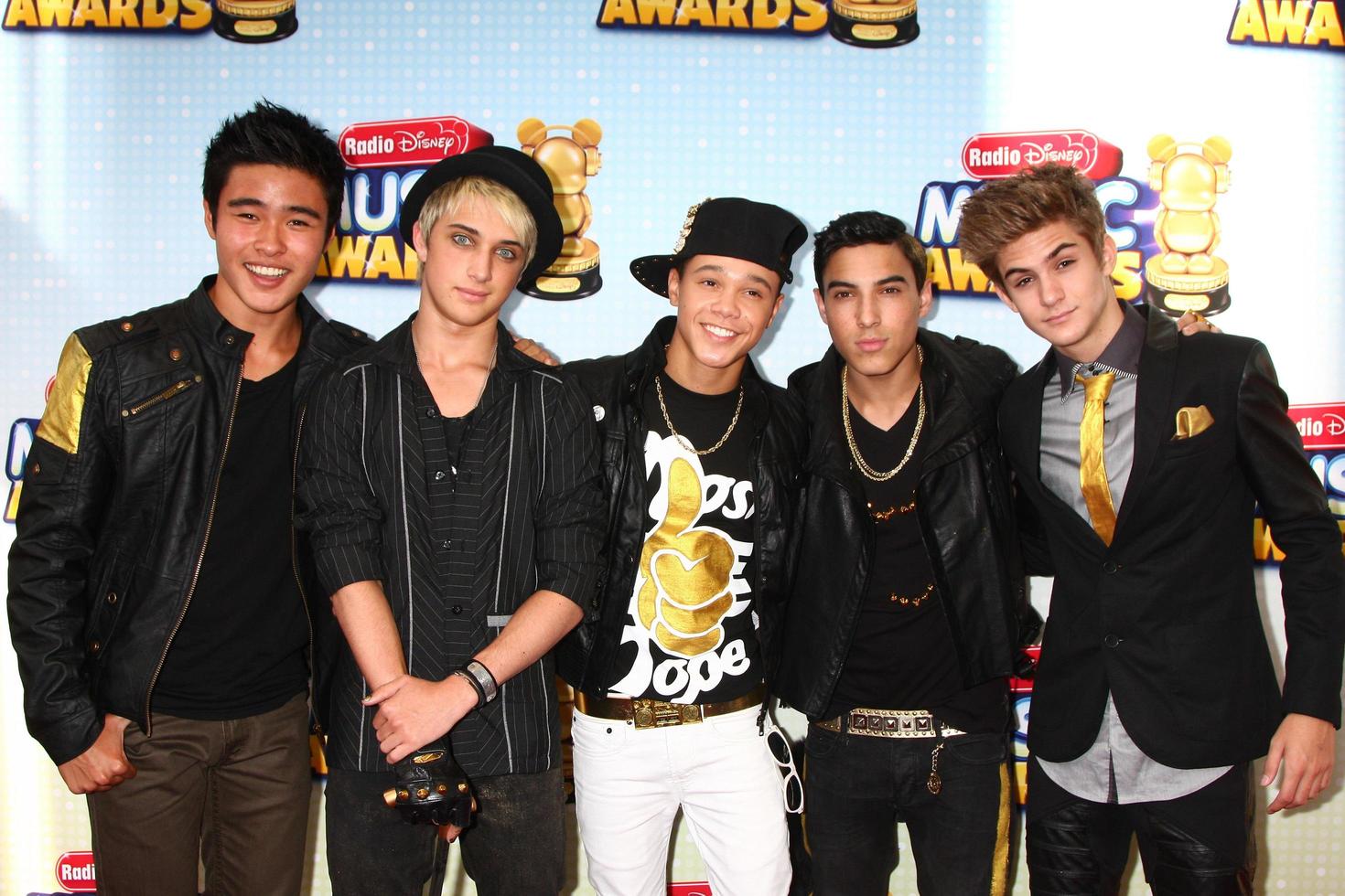 LOS ANGELES, APR 27 -  IM5 arrives at the Radio Disney Music Awards 2013 at the Nokia Theater on April 27, 2013 in Los Angeles, CA photo