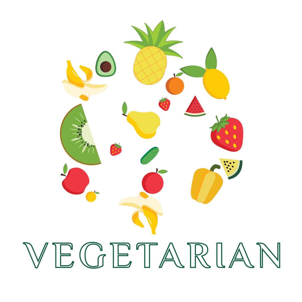 Vector logo design template. Organic food sign