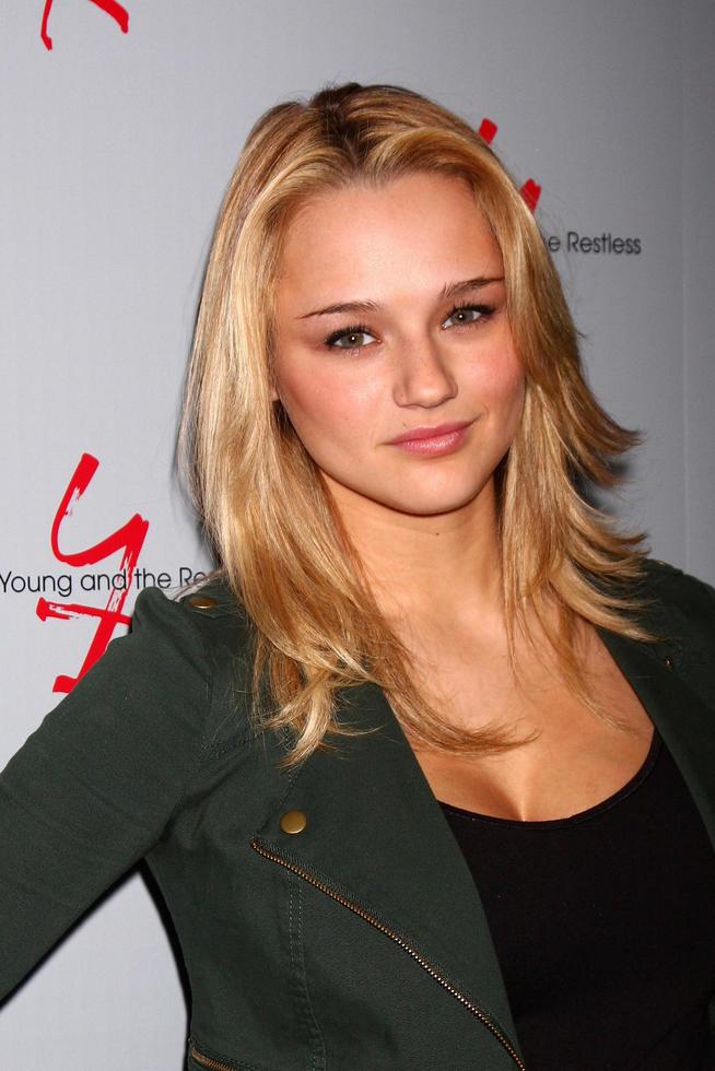 LOS ANGELES, FEB 27 -  Hunter King at the Hot New Faces of the Young and the Restless press event at the CBS Television City on February 27, 2013 in Los Angeles, CA photo