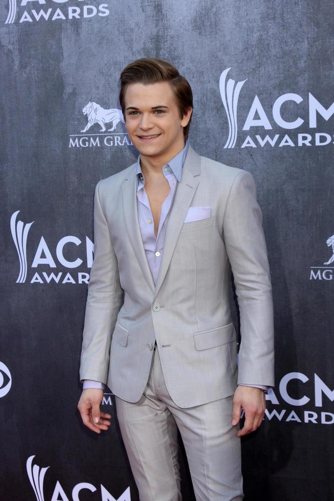 LAS VEGAS, APR 6 -  Hunter Hayes at the 2014 Academy of Country Music Awards, Arrivals at MGM Grand Garden Arena on April 6, 2014 in Las Vegas, NV photo