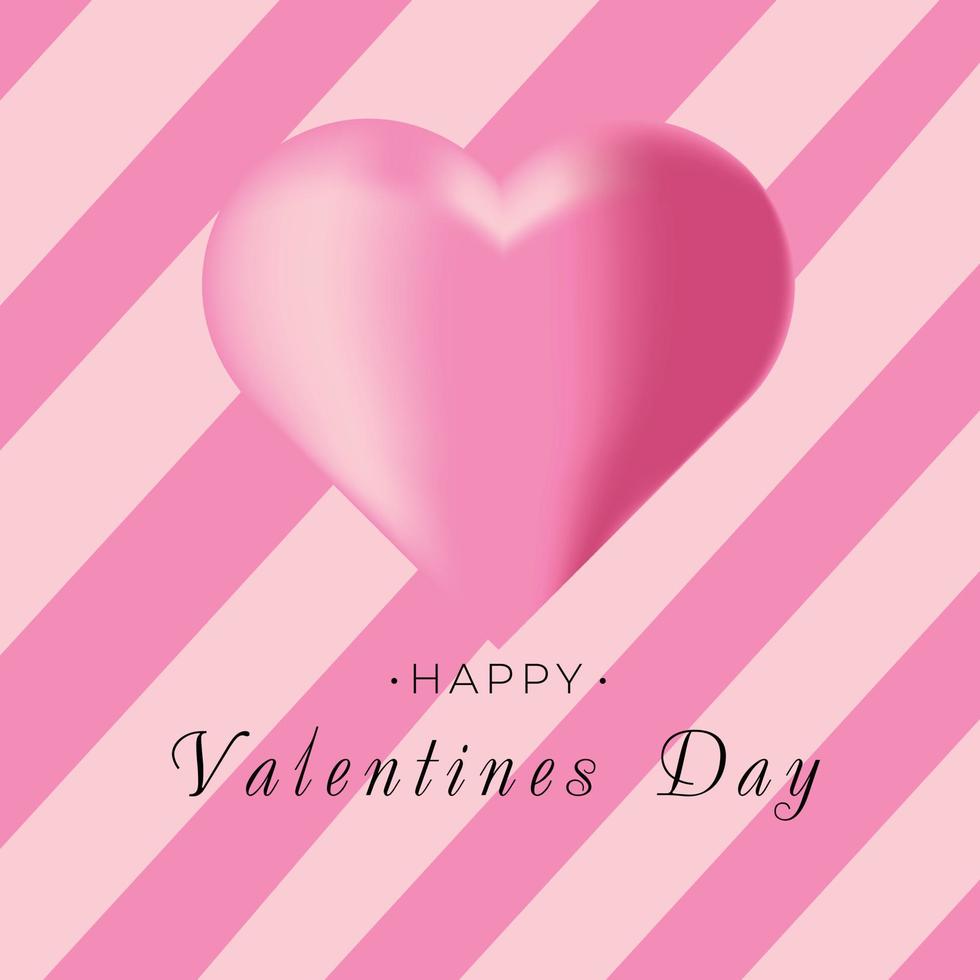 banners de oferta de venta del día de san valentín con corazones de papel rosa y rojo, plantilla de afiche.fondo de san valentín con corazones.volante de descuento,tarjeta para ofertas especiales del 14 de febrero, mejores ofertas.vector. vector