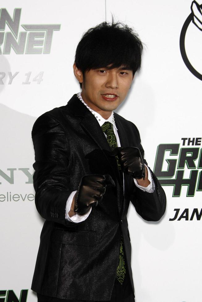 LOS ANGELES, JAN 10 -  Jay Chou arrives at the Green Hornet Premiere at Grauman s Chinese Theater on January 10, 2011 in Los Angeles, CA photo