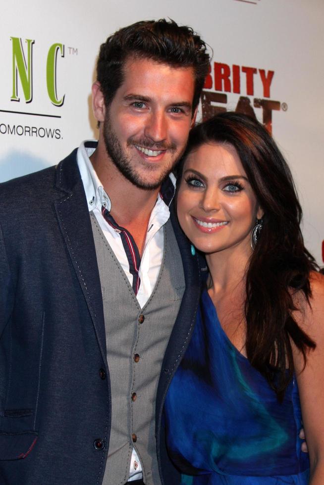 LOS ANGELES, JUL 16 Grant Turnbull, Nadia Bjorlin at the ESPYs