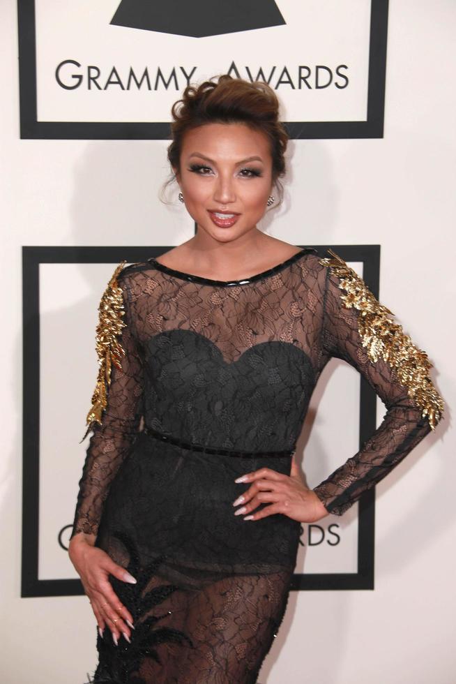 LOS ANGELES, FEB 8 -  Jeannie Mai at the 57th Annual GRAMMY Awards Arrivals at a Staples Center on February 8, 2015 in Los Angeles, CA photo