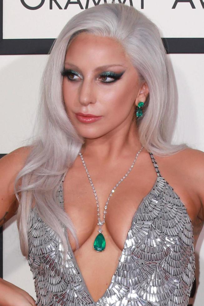 LOS ANGELES, FEB 8 -  Lady Gaga at the 57th Annual GRAMMY Awards Arrivals at a Staples Center on February 8, 2015 in Los Angeles, CA photo