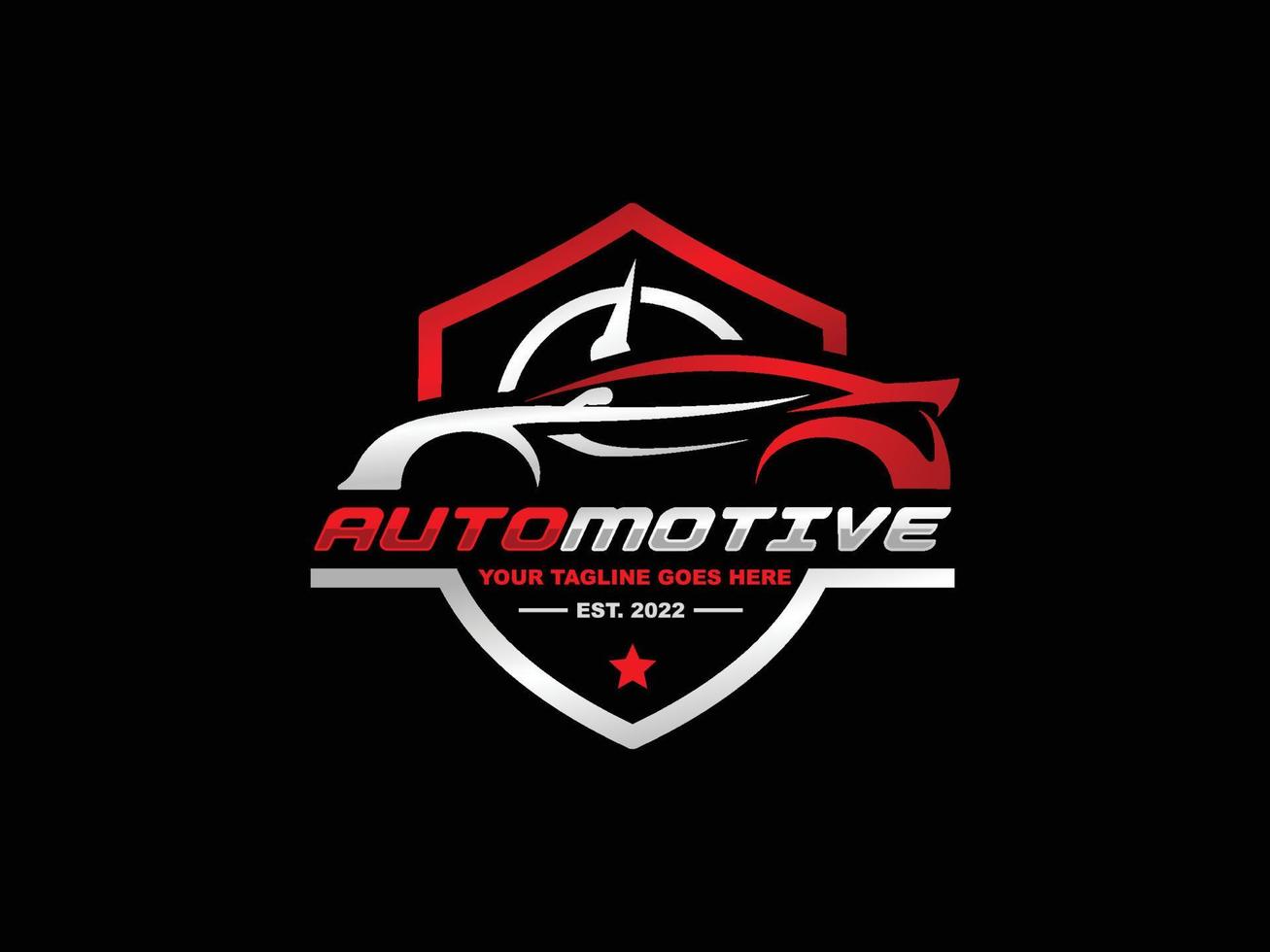 Automotive logo design vector illustration. Car logo vector