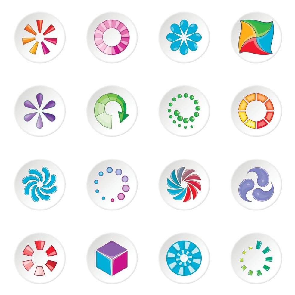 Download status icons set vector