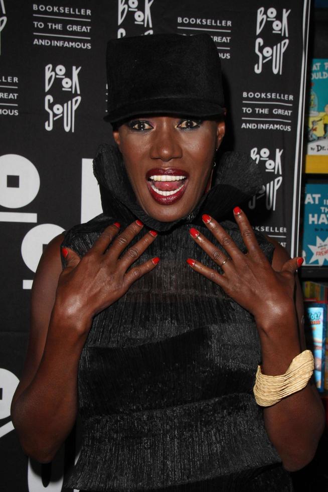 LOS ANGELES, SEP 29 -  Grace Jones at the Grace Jones signs  I ll Never Write My Memoirs  at the Book Soup on September 29, 2015 in West Hollywood, CA photo