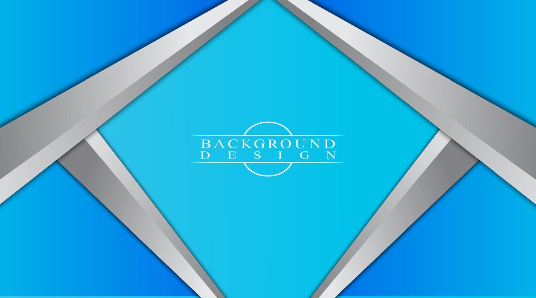 simple abstract background, blue with white border vector