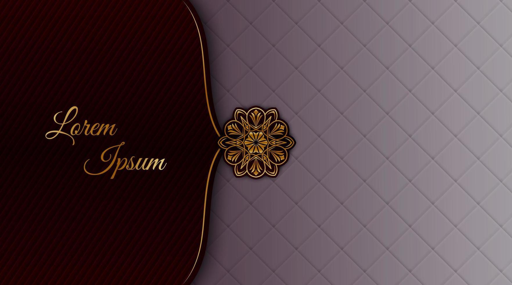 vector background  with small ornaments  maroon and white