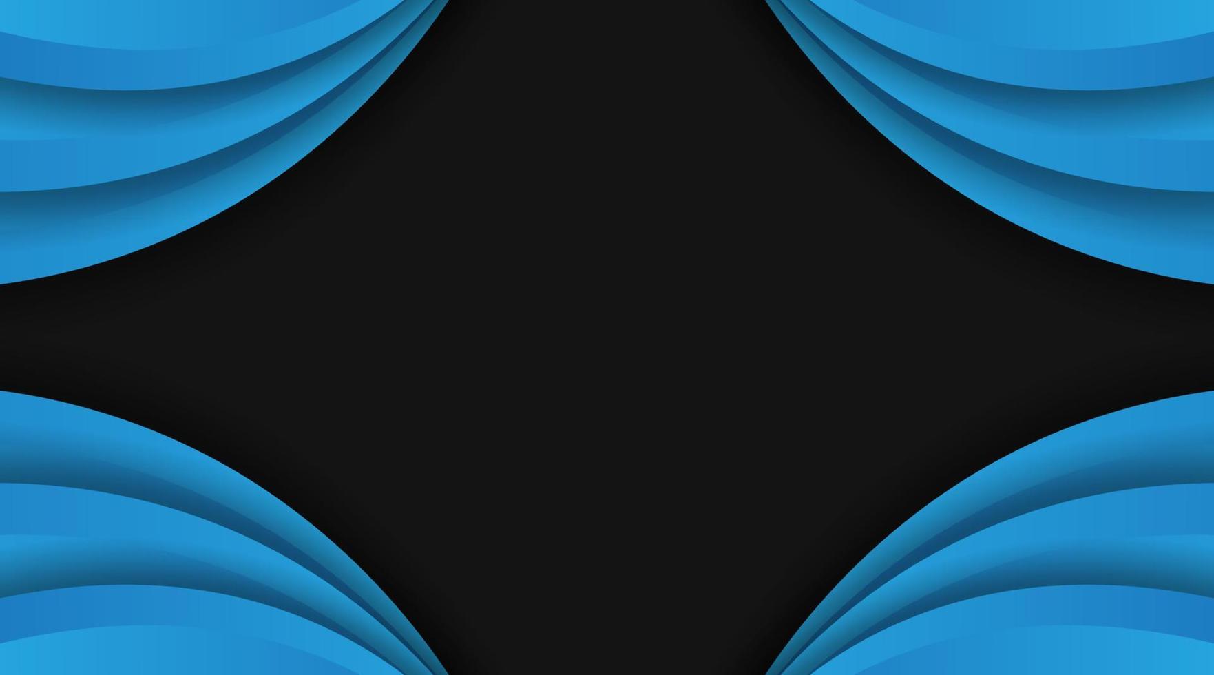 vector background, simple design, blue and black