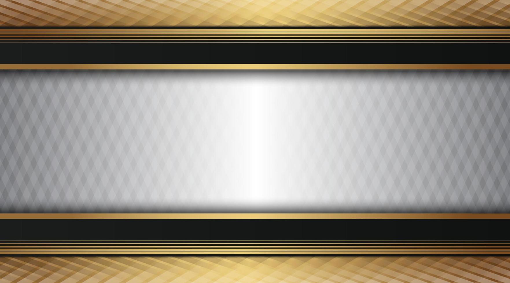 abstract background, gold and silver vector