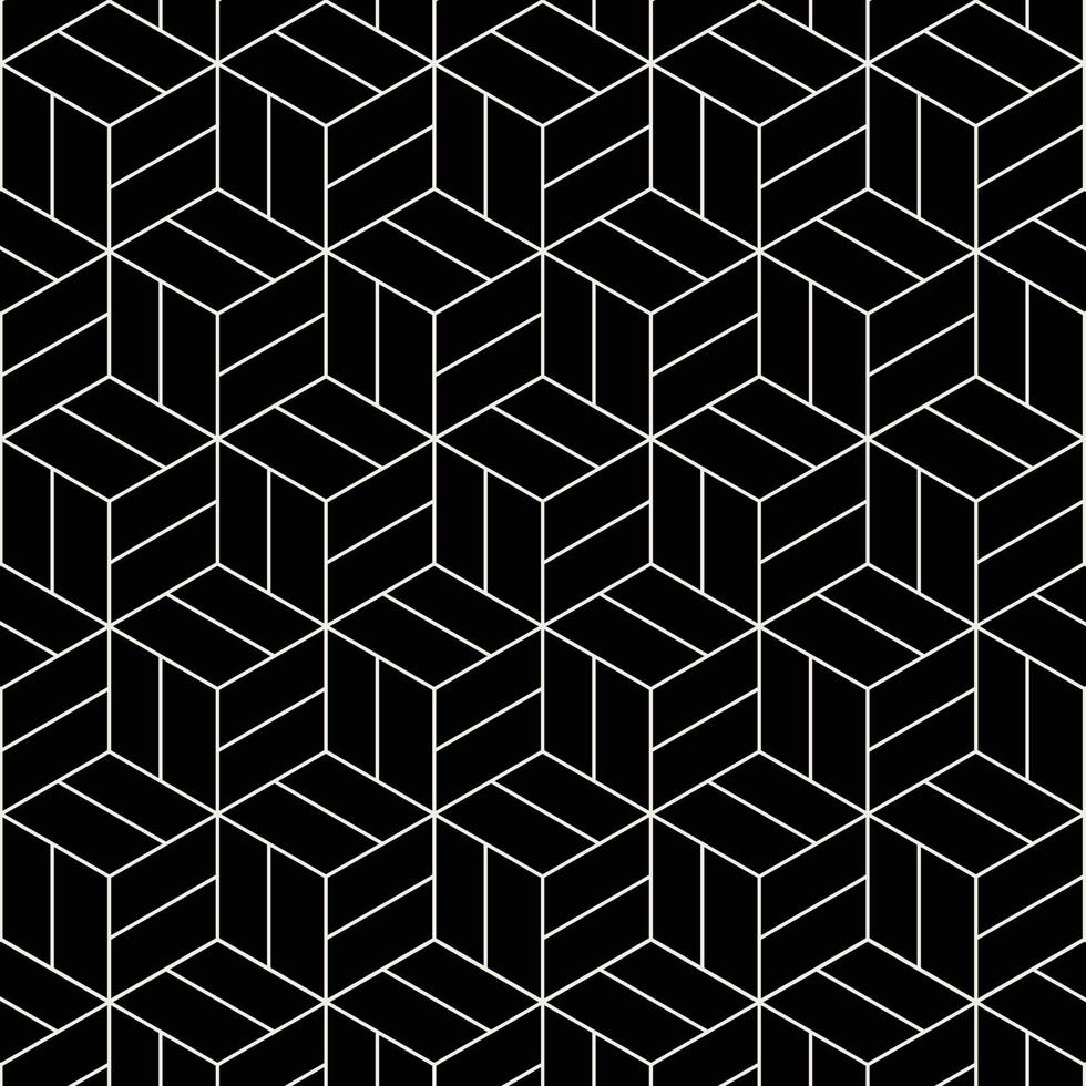 diseño de fondo de patrones sin fisuras geométricas. patrón de arte de línea abstracta para papel tapiz vector