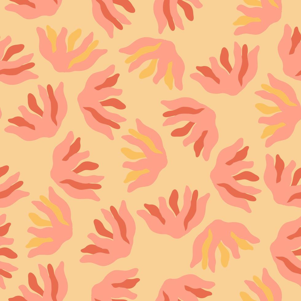 Floral seamless pattern. Colorful surface design vector