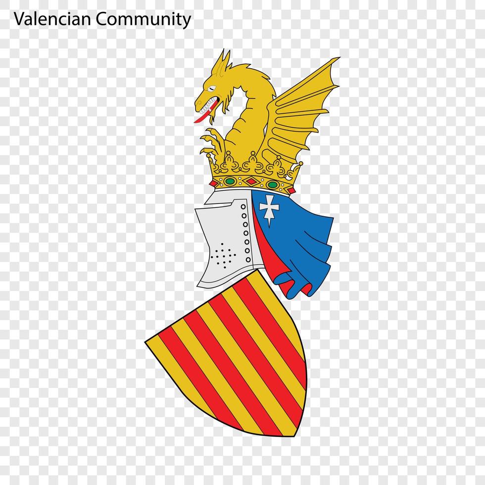 Emblem province of Spain vector