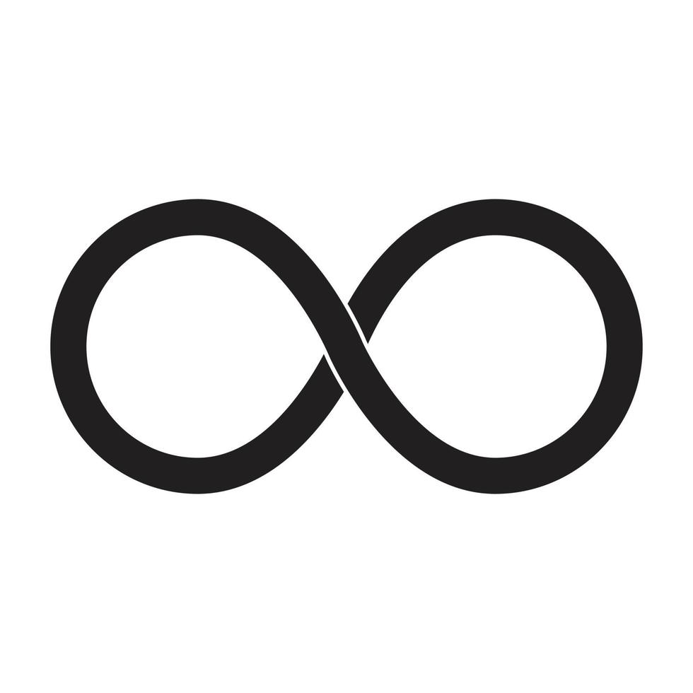 Infinity vector icon