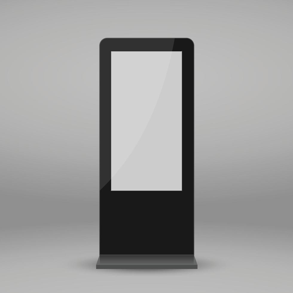 digital Multimedia stand vector