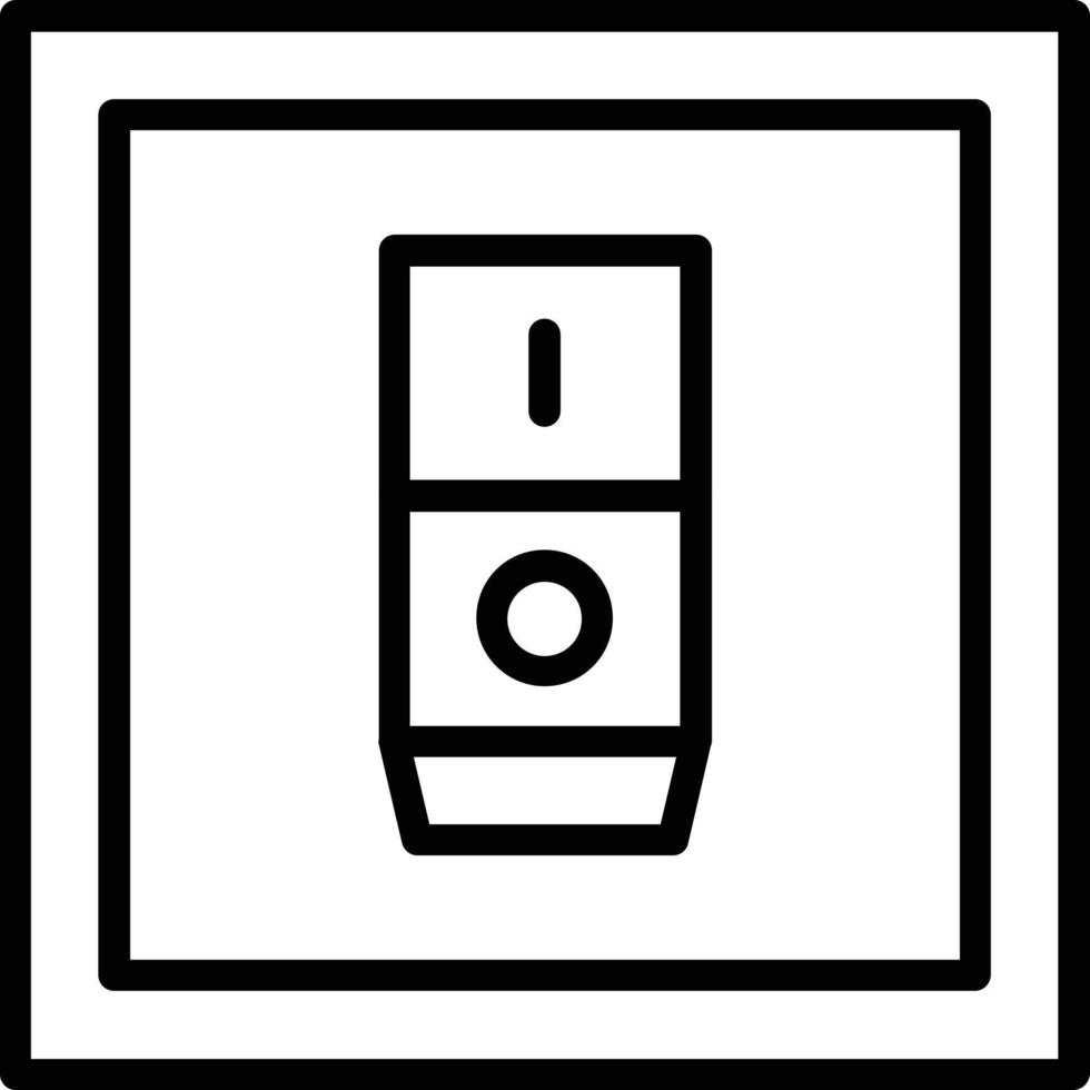 Switch Line Icon vector