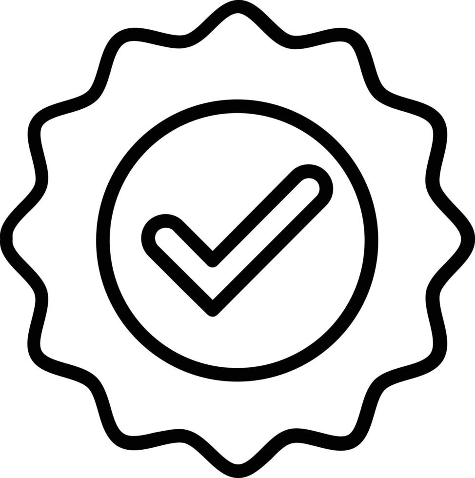 Quality Vector Line Icon