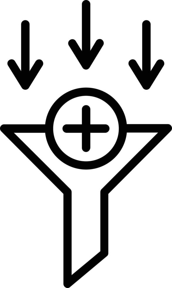 Filter Vector Line Icon 8794447 Vector Art at Vecteezy