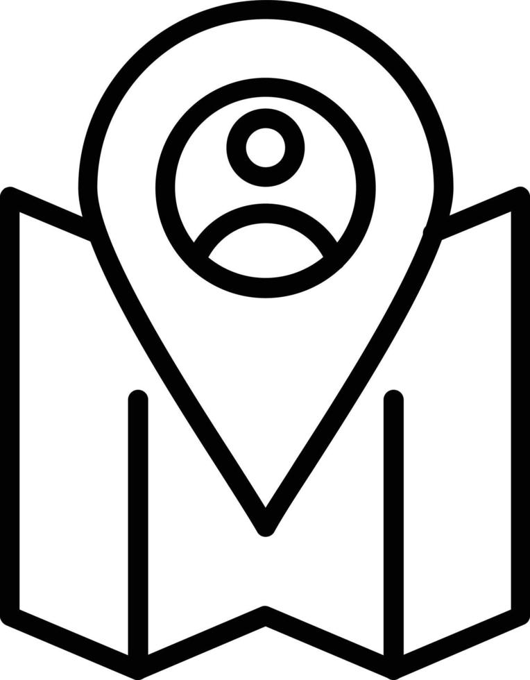 Customer Journey Vector Line Icon