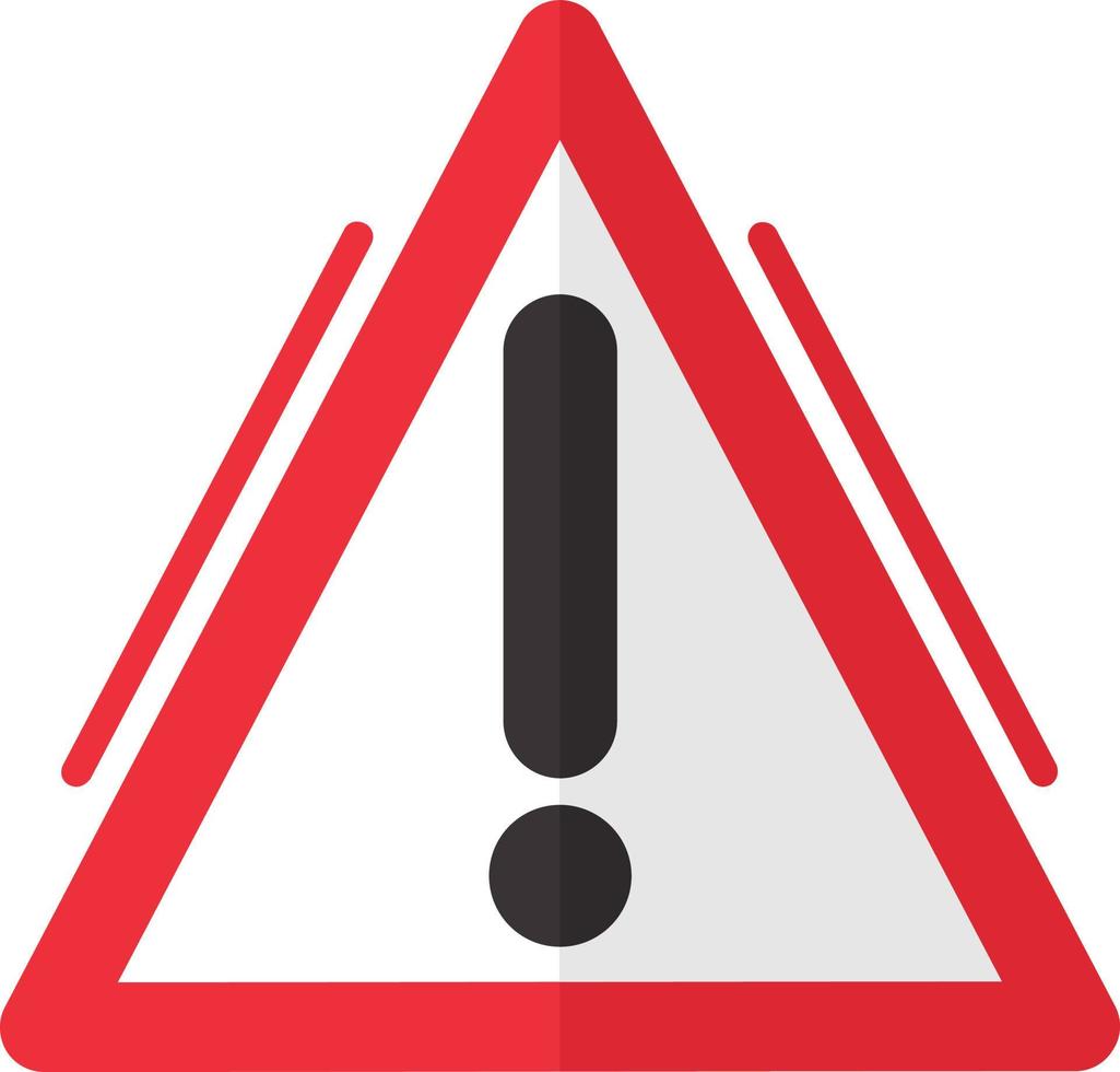 Danger Line Icon vector