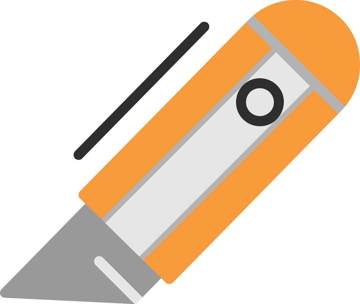 Cutter Line Icon vector