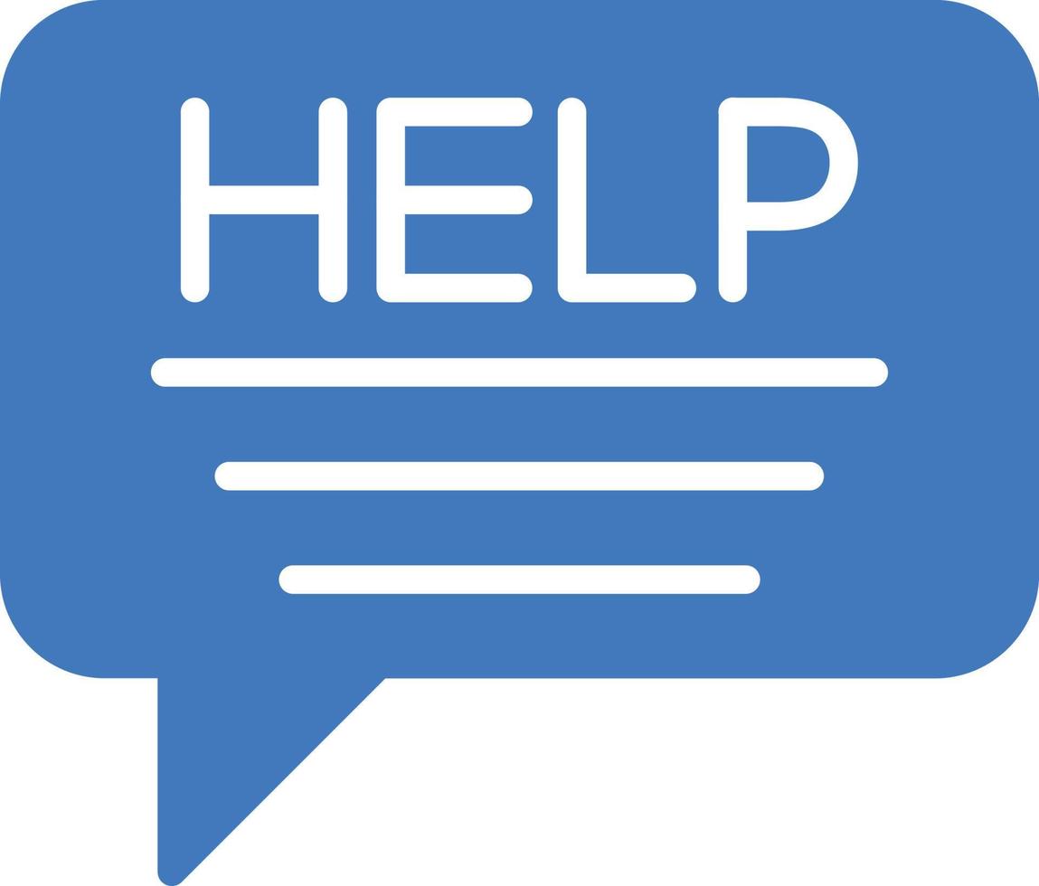 Ask For Help Icon vector