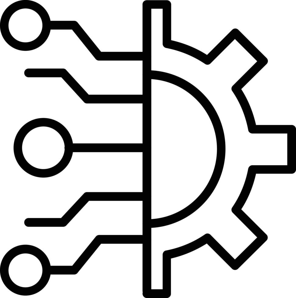 Technology Vector Line Icon