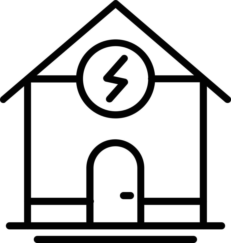 House Line Icon vector