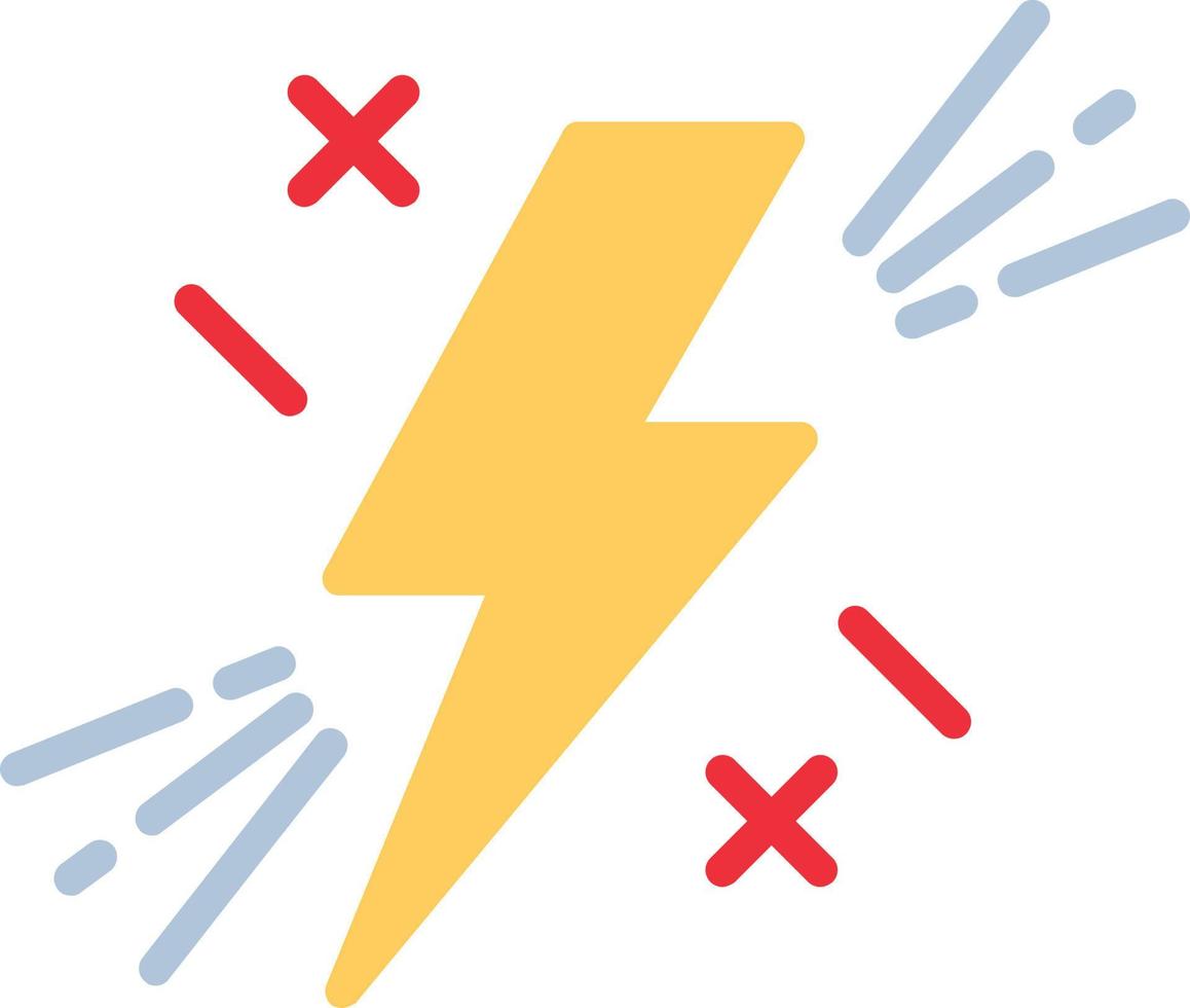 Lightning Vector Icon