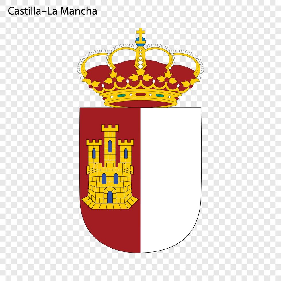 emblema provincia de españa vector