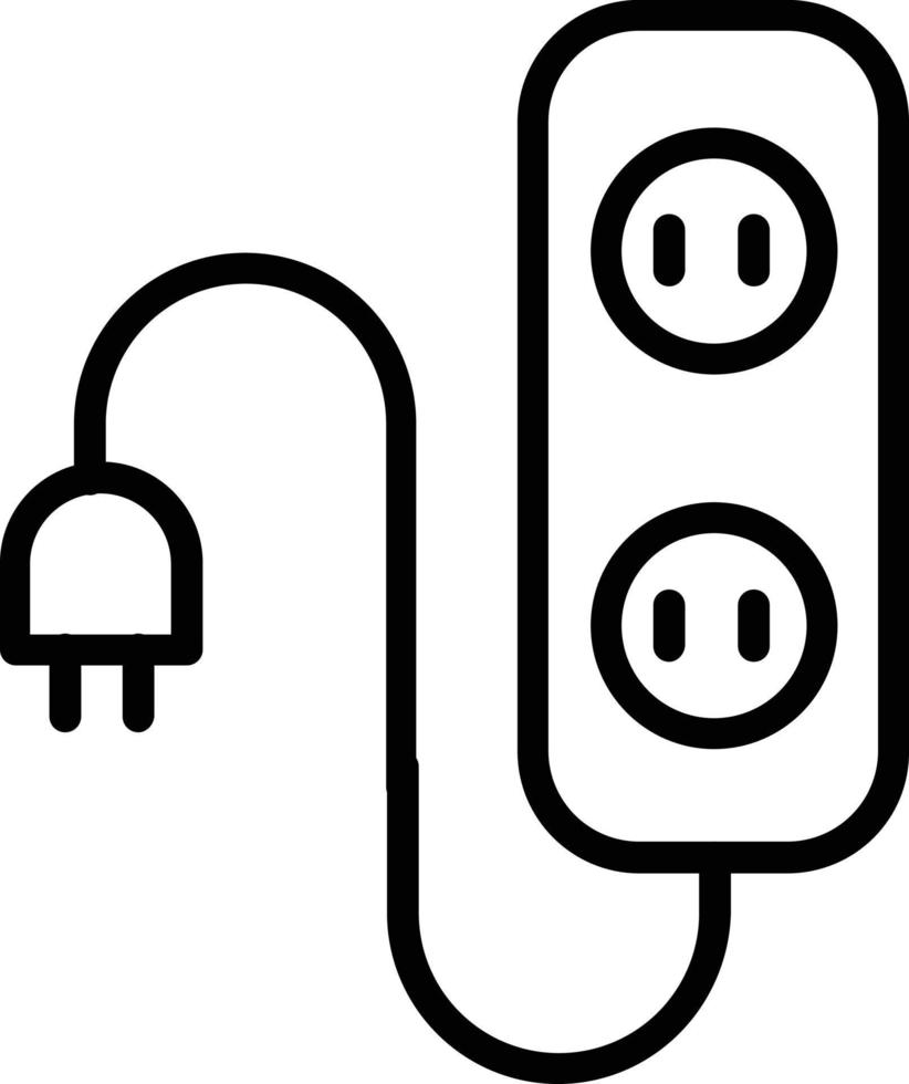 Extension Line Icon vector
