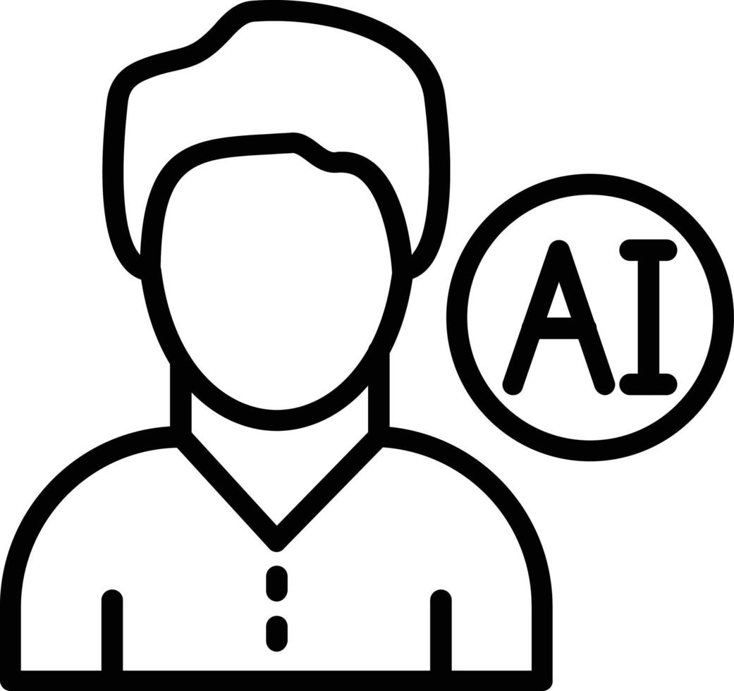 User Vector Line Icon