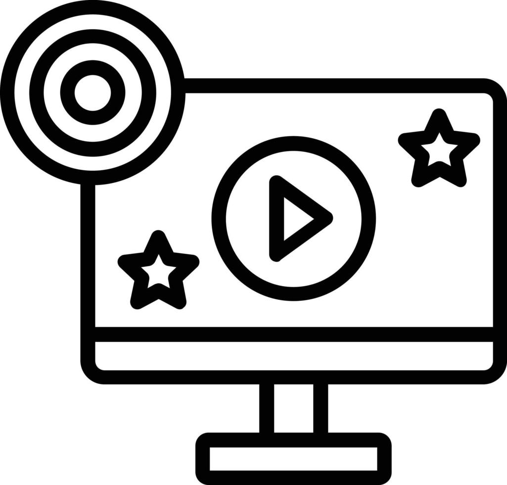 Music  Vector Line Icon
