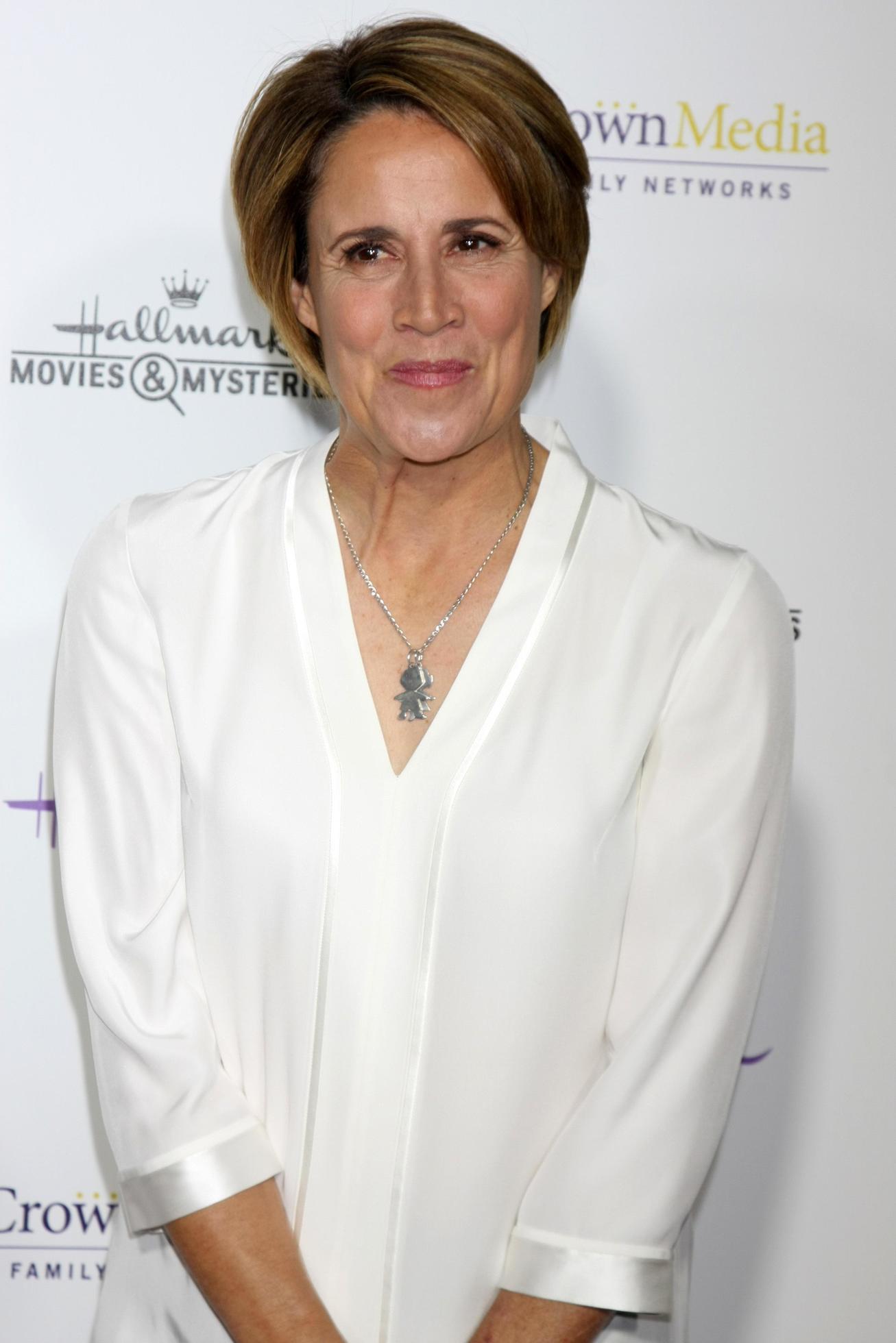 LOS ANGELES, JAN 8 - Mary Carillo at the Hallmark TCA Party at a