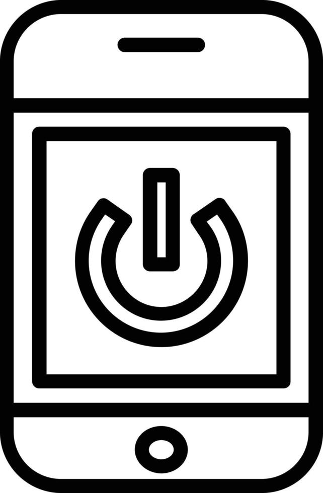 Button Vector Line Icon