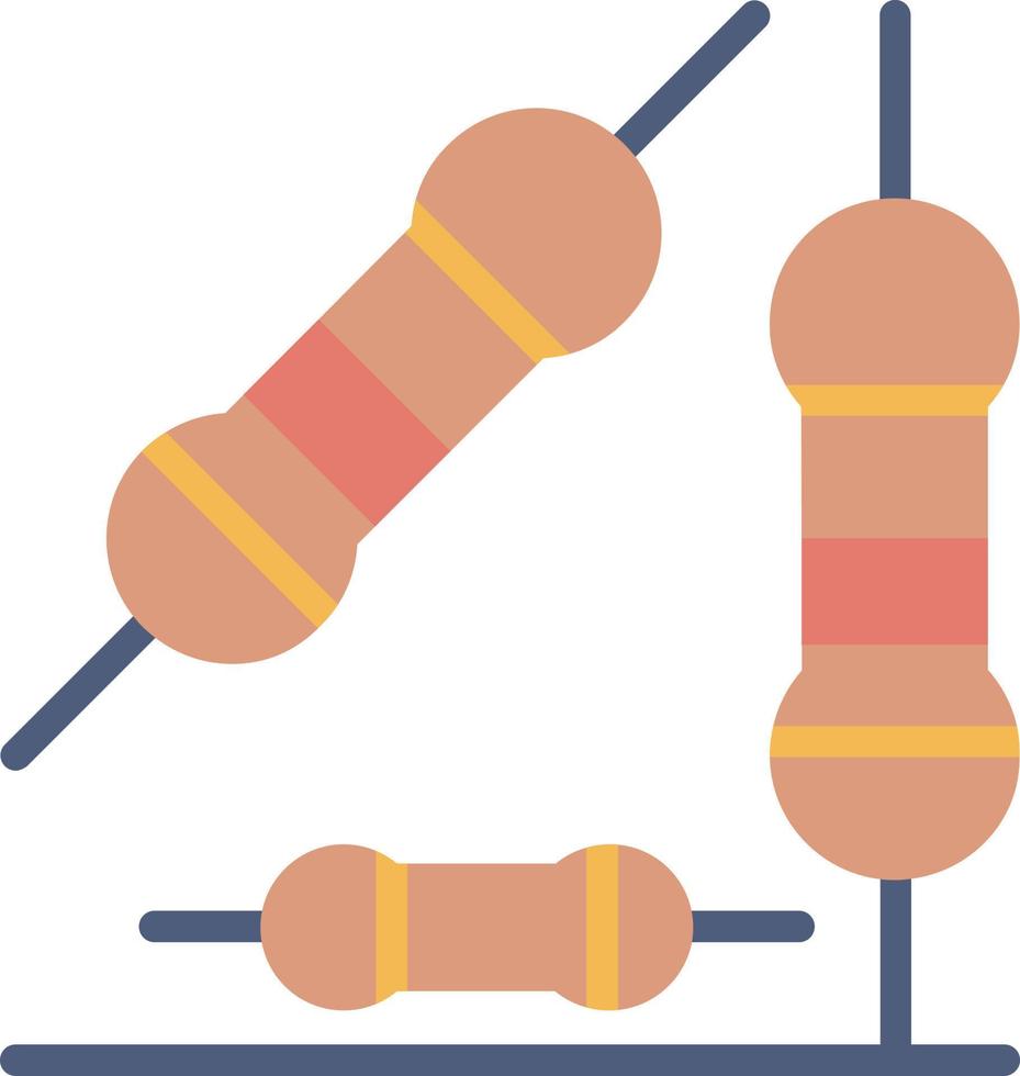 Resistor Vector Icon