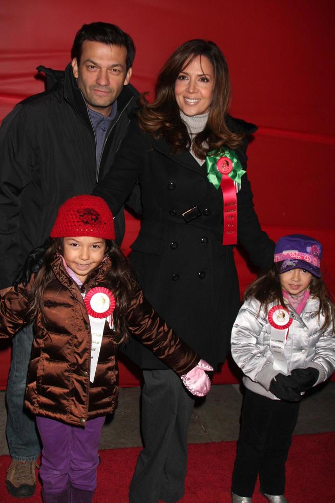 LOS ANGELES, NOV 28 -  Maria Canals Barrera and Family arrives at the 2010 Hollywood Christmas Parade at Hollywood Boulevard on November 28, 2010 in Los Angeles, CA photo