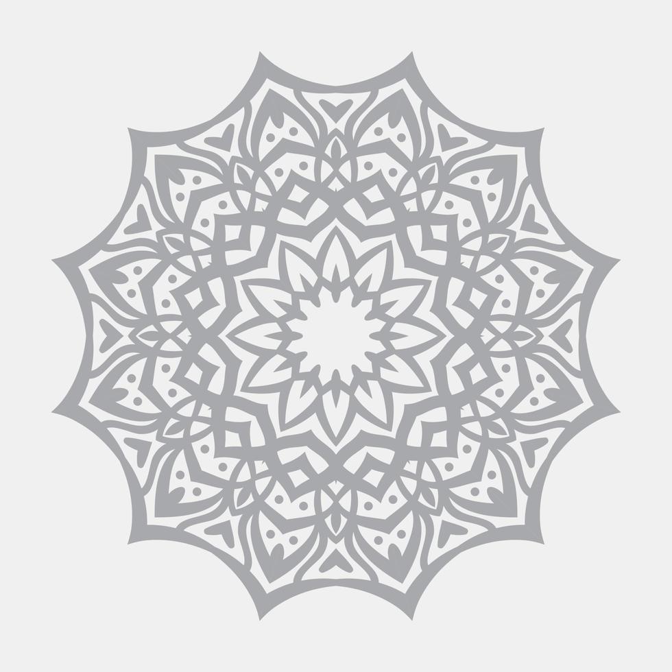 ornamental mandala background design illustration vector