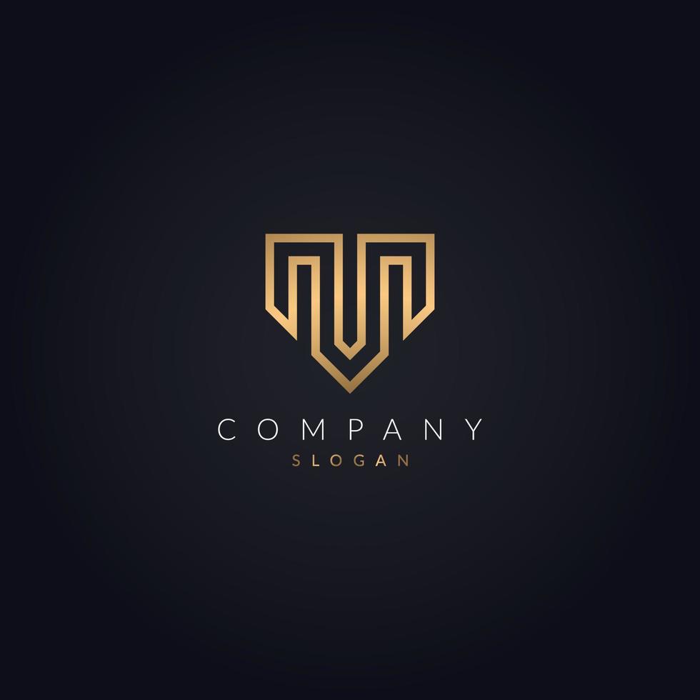 Elegant identity initial based T Logo golden color. luxury company T Beautiful Logotype branding design. vector