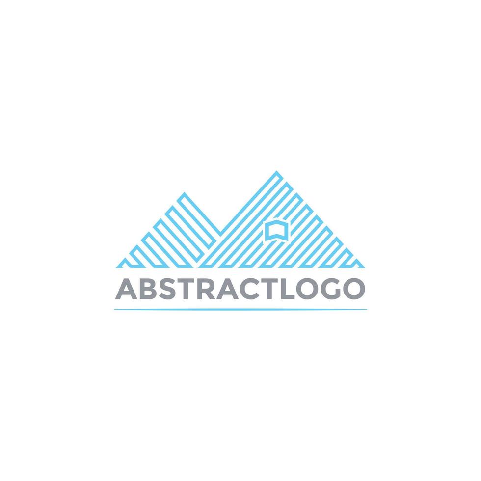 the home sign logo icon for real estate vector